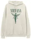 Nirvana Angel Männer Kapuzenpullover beige M 80% Baumwolle, 20% Polyester Band-Merch, Bands