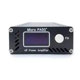 CARMOTTER Micro PA50+ (PA50 Plus) 50 W 3,5–28,5 MHz HF-Leistungs-Tiefpassfilter unterstützt CW-Halbstecker-Modus, Schaltprotokolle und erweiterten UHF-KYD-HF-Stecker, BJ45D565US014Y7L13O3SP73G58BQ3