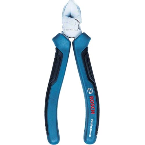 Bosch Professional 200mm Spitzzange (gerade, Chrom-Vanadium Stahl, gummierte Grifffläche)