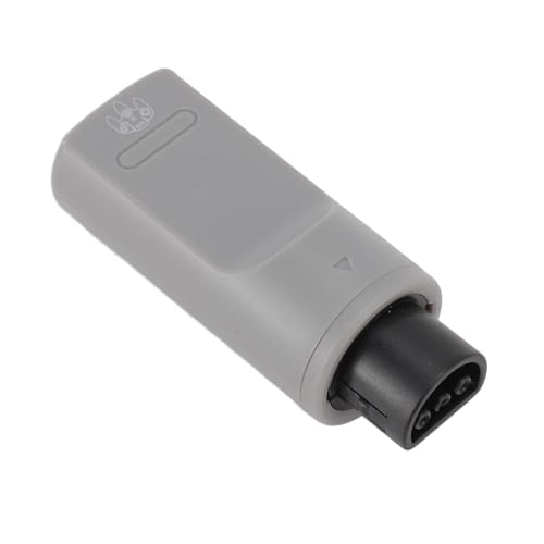 N64 Wireless Controller Adapter, Bluetooth Controller Konverter für N64 Spielekonsole, Kompatibel mit PS3/4/5, X Box One S, Series X/S, Switch Pro Bluetooth Controller (Gray)