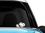 LimelightVinyl.com Snoopy Waving Hi Auto-Aufkleber, Autoaufkleber