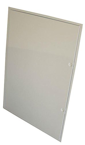 Revisionstür 50 x 70 cm (bxh) weiß incl. Vierkantverschluss mit Schlüssel