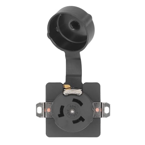 Jiawu Generatorstecker, Verriegelbarer Generatorstecker 125 250 V PA66 für die Elektroinstallation