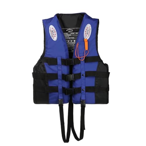 Schwimmwesten für Erwachsene, Rettungsweste, Auftriebsweste Erwachsene 25-120Kg, Life Jacket Adult, schwimmhilfe, Blau, XL