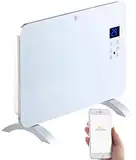 Sichler Haushaltsgeräte Konvektor Heizkörper: Konvektor-Heizung mit App, für Amazon Alexa & Google Assistant, 1000 W (Wand Konvektor, Elektrische Heizung, Zeitschaltuhr)