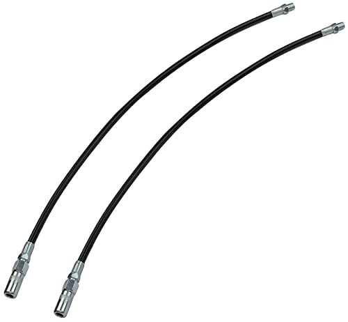 AERZETIX - C50138 - Satz von 2 - Flexible schlauchtülle für fettpresse - länge 500mm - schmierwerkzeugsystem - max 45 Mpa