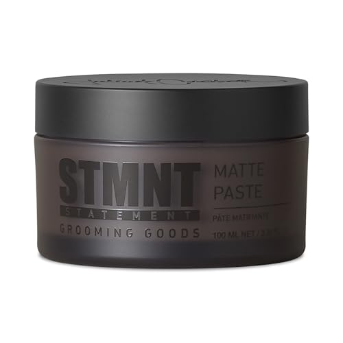 STMNT STATEMENT GROOMING GOODS Matte Paste 100ml | Mattes Finish | Starker Halt | Leicht auswaschbar | Nicht fettend