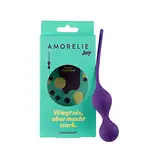 AMORELIE Joy – 75g Liebeskugeln Glow | Beckenbodentrainer für Frauen | Wasserfest | aus Silikon