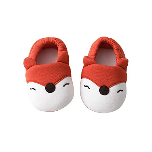 Hausschuhe Kinder Unisex Flache Hausschuhe Junge Pantoffeln Mädchen Barfussschuhe Rutschfest Atmungsaktive Baby Kindergarten Slipper Weich Lauflernschuhe Kleinkinder Warm Hallenschuhe