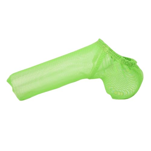 WKAYsIV Partner Unterwäsche Herren, Elefantenhose, transparente Unterwäsche, sexy durchsichtige Unterwäsche Dessous Ketten (Green, One Size)