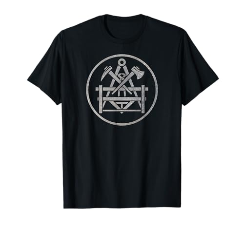 Betonbauer Stahlbetonbauer Beton Handwerker Zunft Logo T-Shirt