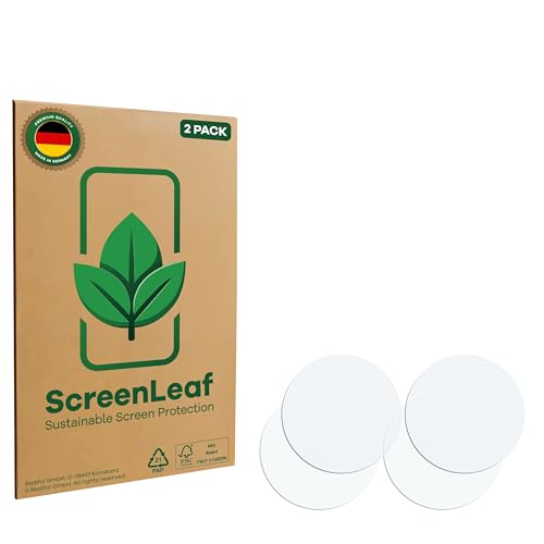 ScreenLeaf (2 Stück Schutzfolie für Pioneer DJ OPUS-QUAD (Jog) [nachhaltiger Displayschutz, Folie, transparent, kratzfest]