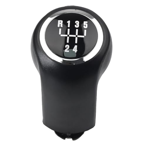 Cakievro Auto Schaltknauf Manuelles 5/6-Gang-Auto-Schalthebel-Abdeckungsset für OPEL VAUXHALL Zafira B 2005 2006 2007 2008 2009 2010 2011 2012 2013 2014 (Schalthebel 5Gang)