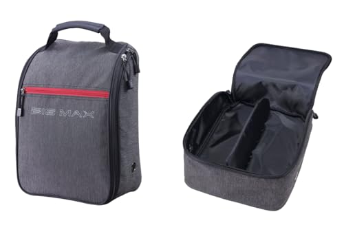 Big Max Shoe Bag - Golfschuhtasche (Storm/Charcoal/Red)