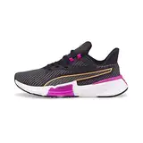 PUMA Damen PWRFrame TR WN's Gymnastikschuh, Black-Deep Orchid-Neon Citrus, 38.5 EU