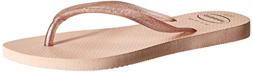 Havaianas Damen Slim Glitter Gloss Flip flops, Ballettrose 33/34 EU