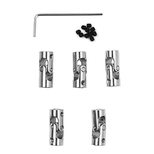 DollaTek 5Pcs Metall-Kreuzgelenk für RC-Car-Boote - 4x3 mm