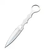 MRGIINR Tragbares Messer mit fester Klinge und Scheide. Campingmesser mit Klinge aus 440c-Stahl. Tragbares Messer mit fester Klinge -Scheide mit Scheide und Messerclip (Weiß)