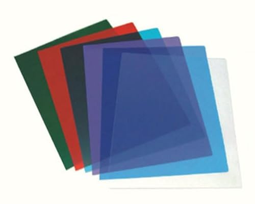 VEPATIM 100 Deckblätter 0,20mm A4 transparent glasklar