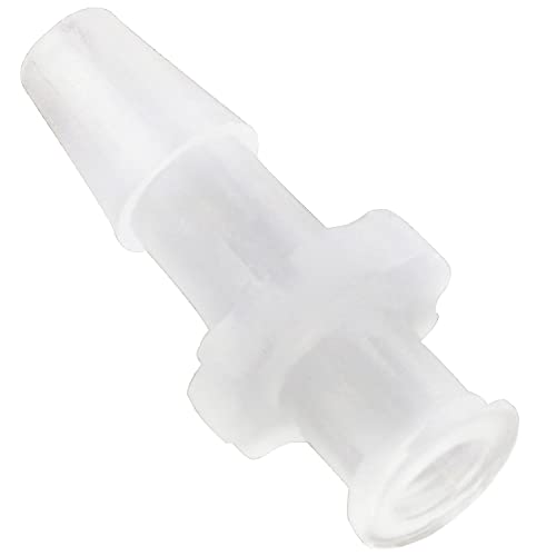 MEETOOT 10 x weibliche Luer-Schlauch-Adapter aus Polycarbonat für biochemische/analytische Instrumente, Lebensmittelmaschinen und Aquariumausrüstung