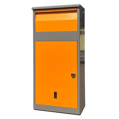 Generisch Paketzustellbox mit Zahlenschloss, bodenstehende, diebstahlsichere Paketzustellbox für zu Hause, regenfestes Design, Lange Nutzungsdauer, geeignet für Zuhause, Büro, Fabrik, Unternehmen (41