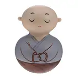 PRETYZOOM 1Stk kleine mönchsfigur Statue Holz schreibtischdeko Schreibtisch Dekoration Mini-Figur Kinder Mini-Spielzeug Wagen Dekorationen Nisa Statuette