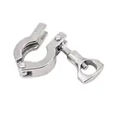 1 STÜCK K25,4-233mm 0,5" 0,75" 1" 1,5" 2" 2,5" 3" 4" 5" 6" Tri Clamp SUS 304 Edelstahl Sanitärrohrverschraubung(K25.4mm(0.5 Inch TC))