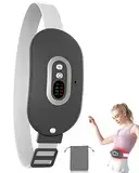 Menstruations Pad-OVIFM Tragbare Perioden Wärmegürtel,Elektrisches Menstruations Wärmegürtel für Frauen,USB Heizgürtel ohne Kable Geeignet für Reisen, Partys, im Außen/Innen-bereich Schwarz