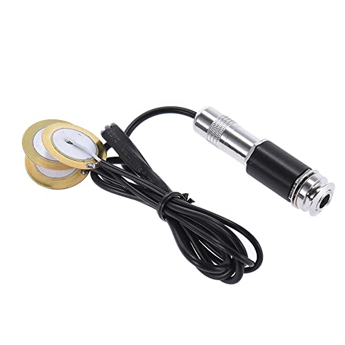 75 cm langes Kabel mit Tonabnehmersystem, leicht, 46 g, kompakt, 74,9 cm, inklusive 1 Tonabnehmer, 49 g Paket