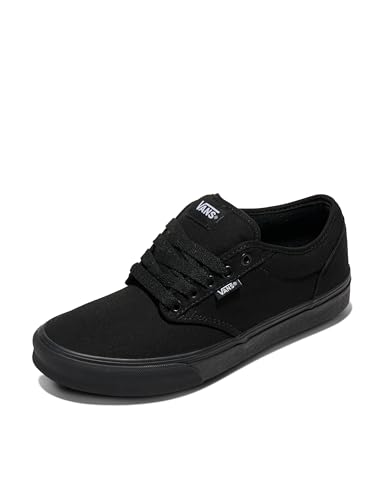Vans Herren Atwood Sneaker Atwood Trainers, (Canvas) Black/Black, 47 EU