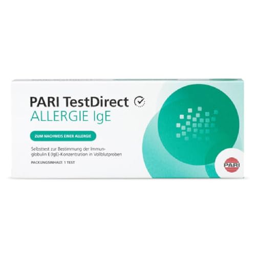 PARI TestDirect Allergie IgE Selbsttest Kit für zu Hause