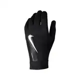 Nike Unisex Soccer Gloves Academy Therma-Fit, Black/Black/White, DQ6071-010, M