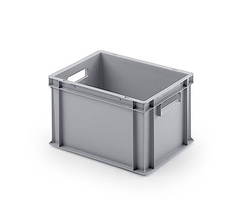 DIE BOX FABRIK Eurobehälter 400x300x240mm - Vielseitige Lösung für effiziente Lagerung und Transport | Lagerbehälter | Transportbehälter