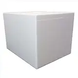 Styroporbox/Thermobox - 60 Liter - 57 x 45 x 41 cm/Wandstärke 4 cm - Styrobox