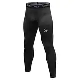 MEETWEE Kompressionshose Herren, Sport Leggings Lange Laufhosen Atmungsaktiv Funktionsunterhose Tights Unterhose