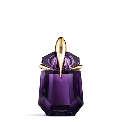 MUGLER Alien Eau de Parfum für Damen, Holzig-blumiges Parfum duftet nach Amber, Außergewöhnliches Duftspray, Nachfüllbar