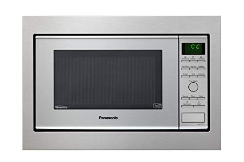 Panasonic NN-CF771SEPG Mikrowelle mit Heißluft & Grill / 27 L / 1.000 W / Inverter-Technologie / einbaufähig / Edelstahl