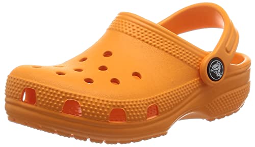 Crocs Unisex Kinder Classic Clog T Holzschuh, Orange Zing, 19/20 EU