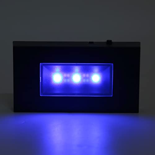 LED-Lichtsockel, Beleuchteter Ausstellungsständer, Rechteckiger Ausstellungsständer für Glaskristallkunstwerke, USB-Tischlichtsockel, 7-Farben-LED-Ausstellungssockel, Geschenke