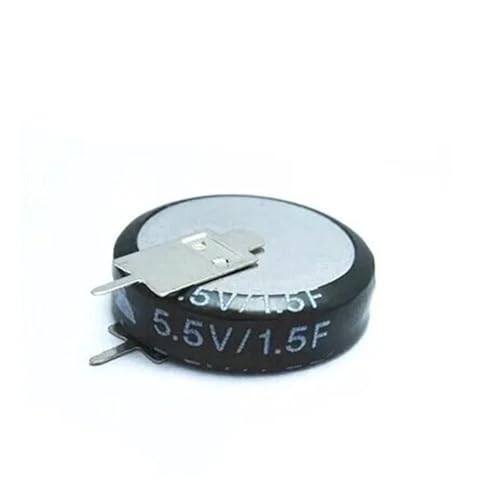 10PCS 1.5F 5.5V capacitor capacitor type double layer capacitor 5.5V1.5F Capacitance Meters