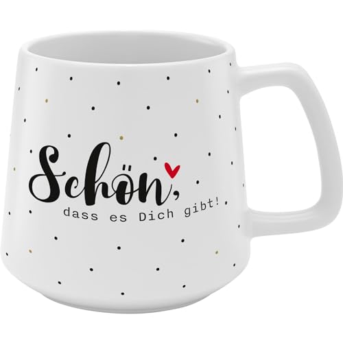 GRUSS & CO Tasse Konisch, Motiv Schön, dass es dich gibt!