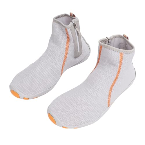 Alomejor Wasserschuhe, Hohe, Schnittfeste, Leichte Gummi-Nylon-Strandschuhe für Wassersport, Schnell Trocknend, Guter Halt Beim Schwimmen (41)