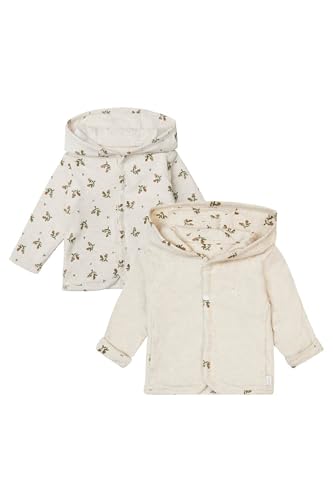 Noppies Unisex Baby U Cardigan Niederau Rev Strickjacken, Oatmeal, 74 EU