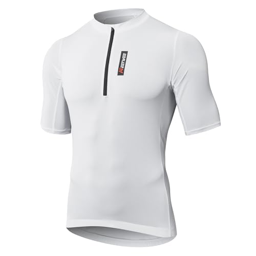 MEETWEE Herren Radtrikot Kurze-/Langarm Radtrikots für Herren,Fahrradbekleidung Herren,T-Shirts für Radfahrer,Atmungsaktives Radtrikot,Schnell trocknendes Fahrradtrikot (Version 2.0 Upgrade)