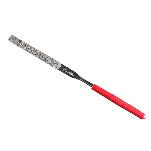 VOCUE 1 x Feilen-Nadelfeile, flach, Metall, Stein, Schleifgriff-Set