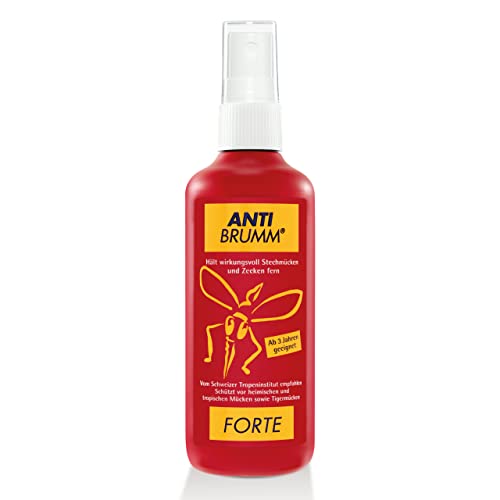 Anti Brumm Forte Pumpspray, 150 ml: Insekten-Repellent für effektiven Schutz gegen Mücken und Zecken, Mückenspray mit DEET