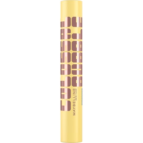 Maybelline New York Colossal Bubble Mascara, Aufbaubare Wimperntusche, Mit spiralförmiger Borsten-Bürste für maximales Volumen ohne zu verklumpen, 10 ml