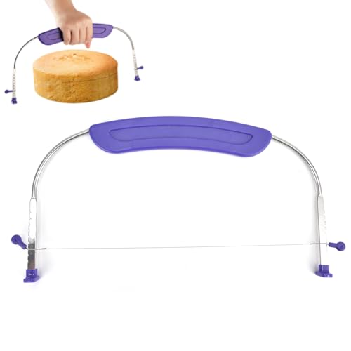 Tortenschneider, Tortenschneider, Kuchenschneider für gleichmäßige Scheiben, Edelstahl, Anti-Rutsch-Griff, Tortenschneider, Backwerkzeug für die Kuchenbäckerei