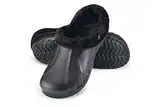 ESTRO Gummi Clogs Gefüttert Damen - Garten Clogs Herren Gartenschuhe Gefüttert Gartenclogs Damen Gefüttert Winterclogs Gefüttert Herren A12 (44, Schwarz)