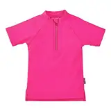 Sterntaler Mädchen Kurzarm-schwimmshirt Rash Guard Shirt, Magenta, 110-116